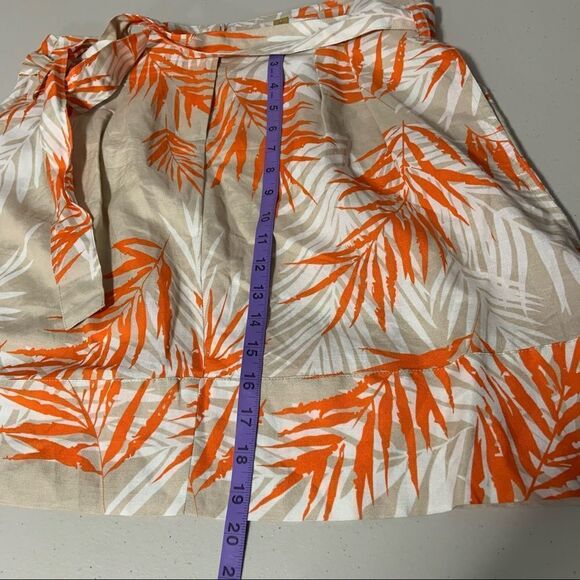 𝅺sandro Paper Bag Tropical Print Skirt - Picture 7 of 7